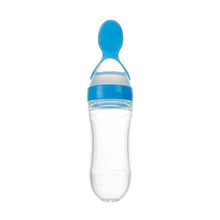 Load image into Gallery viewer, New Modern Baby Bottle Spoon Feeder Dropper Silicone Spoons for Feeding Medicine Kids Toddler Cutlery Utensils Children Accessories Newborn Bottle Spoon Ideal For Travel