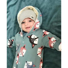 Load image into Gallery viewer, Winter Baby Cartoon Fox Baby Long Sleeve Romper Cute Clothes Onesie for New Born Baby Boy / girl Romper Jumpsuit For Winter Season