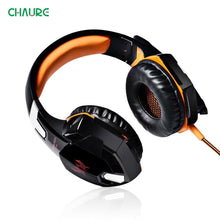 Load image into Gallery viewer, Modern Luxury Gaming STEVVEX Headset over-ear Game Earphones Wired gaming headset microphone Deep bass stereo headphones for PC and GAming