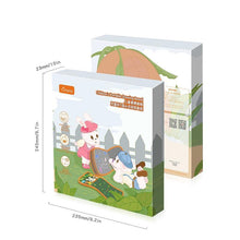 Load image into Gallery viewer, Modern Popular Kids Baby Education Skill Book Drawing Board Book Animal Coloring Book Blackboard Painting For Kids