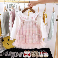 Load image into Gallery viewer, Autumn Baby Girl Princess Clothes Cute Girls Long Sleeve T-shirt Tops Cartoon Giraffe For Baby Girls