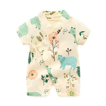 Load image into Gallery viewer, Newbor Summer Romper Jumpsuit Sleepwear In Casual Style for New Born Baby Boys and Girls