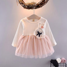 Load image into Gallery viewer, Luxury Modern New Baby Cotton Dress Pineapple Yarn Dresses for Baby Girl Fashion Clothes Style
