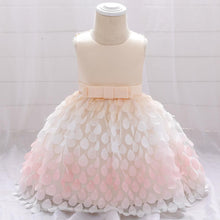 Load image into Gallery viewer, Newborn Baby Girls Clothes Christmas Princess Dress Lace Colorful Sequins Girls Wedding Party Ball Gown