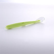 Load image into Gallery viewer, New Candy Color Baby Soft Silicone Spoons Feeding Dishes Tableware Flatware Children Food Feeding Tools