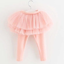 Load image into Gallery viewer, New Modern Baby Girls Leggings Toddler Girl Fall Clothes Pants Ballet Trousers for Kids Winter Warm Comfortable Leggings with Skirt