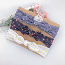 Load image into Gallery viewer, Baby Headband Flower Print Hair Wear for Newborn Baby Girl Headband for Little Girl Headbands Children Bow