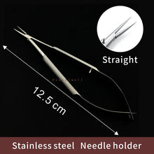 Load image into Gallery viewer, Scissors Tweezers Ophthalmic Surgical Instruments Microsurgical Dental Instruments Needle Holders Scissors Stainless steel