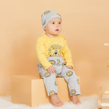 Load image into Gallery viewer, Autumn and Winter Cotton Lion Casual Baby Bodysuit Pants Hat Suit Pajamas Set OFr Boys And Girls Kids