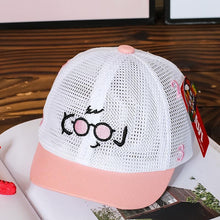 Load image into Gallery viewer, Luxury Summer Newborn Baby Sun Hat Cotton Beret Hat Cartoon Striped Bear Snapback Baseball Cap Baby Hats For girls and Boys Kids