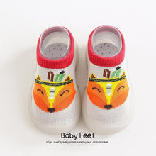Load image into Gallery viewer, Baby Shoes First Shoes Toddler First Walkers Boy Soft Sole Rubber Outdoor Baby Shoes Cute Animal Baby Anti-slip Booties
