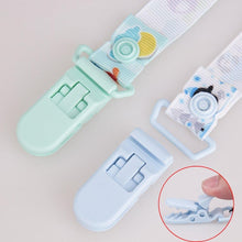 Load image into Gallery viewer, Children Pacifier Holder Clips Soother Holder Pacifier Clip Pacifier Chain Clip Nipple Holder For Baby Kids Pacifier