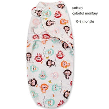 Load image into Gallery viewer, 100% Cotton Baby Swaddle Wrap Blanket Newborn Infants Baby Envelop Sleep Bag Sleepsacks For Girls