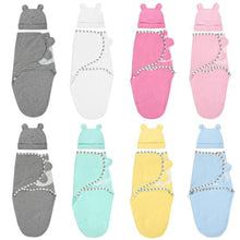 Load image into Gallery viewer, Muslin Swaddle Newborn Organic Cotton Blanket Extract Envelope Baby Sleeping Things Bedding for Boys Girls with a Hat Blanket Bag