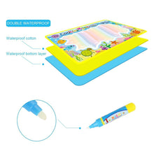 Load image into Gallery viewer, Magic Water Painting Drawing Mat & 2 Pens Doodle Board Coloring Books for Kids Children Educational Toys