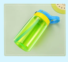 Load image into Gallery viewer, 480ML Kids Water Cup Creative Safe Baby Feeding Cups With Straws Leakproof Water Bottles Outdoor Portable Children's Cups