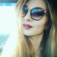 Load image into Gallery viewer, New Finished Myopia Sun Glasses Fashion Gray Lens Metal Legs With Degrees Sunglasses -1 -1.5 -2.0 -2.5 -3.0 -3.5 -4.0