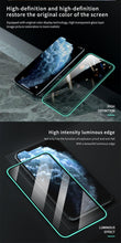 Load image into Gallery viewer, 3Pcs Luminous Screen Protectors for iPhone 14 11 Pro Max 12 Mini XR X XS Glowing Tempered Glass for IPhone 13 Pro MAX 8 7 Plus Tempered-Glass Screen Protector Compatible with iPhone