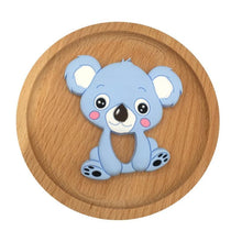 Load image into Gallery viewer, 1pc Unique Baby Koala Silicone Teether Teething Chew Toy Nursing Tool Pendant Food Grade Silicone