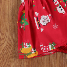 Load image into Gallery viewer, 0-24M Baby Girls Romper Dress Lace Short Sleeve Cartoon Print Jumpsuits Headband Unique Design