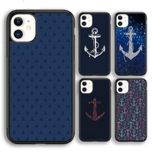 Load image into Gallery viewer, Blue Boat Anchor Printing Drawing Protection Phone Case For Iphone 14 Se 6 7 8 Plus Xr Xs 11 12 13 Pro Max Galaxy S21 22 Silicone Case Toy Story Protective Cover For Iphone