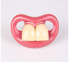 Load image into Gallery viewer, Interesting Modern Trend NEW Food Grade Silicone Funny Baby Pacifier Clips Nipple Holder For Pacifier For Baby