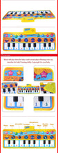 Load image into Gallery viewer, Music Piano Play Mat Multi-function with Instrument Sound Demo Songs Cloth Musical Carpet Educational Toys For Kids