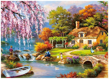 Load image into Gallery viewer, 1000 Pieces Wooden Assembling Picture Space Travel Landscape Puzzles Toys For Adults Children And Kids Home Game Fun