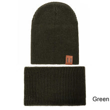 Load image into Gallery viewer, Modern Baby Set Hat Cap and Scrif And Snood Warm Hat Scarf Caps Scarves Knit Hats For Kids