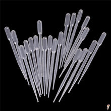 Load image into Gallery viewer, 20PCS 3ml Disposable safe Plastic Eye Dropper Transfer Graduated Pipettes  Practical Transparent Pipettes Educational Supplies