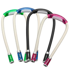Load image into Gallery viewer, LED Night Light Flexible Knitting Crocheting Book Light Handsfree Reading Lamp Indoor Lighting in 4 Colors
