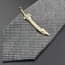 Load image into Gallery viewer, Unique Stainless Tie Clips Guitar Lizard Shaped Tie Clips Tie Clip Classic Tie Bar Clip Regular Trendy Durable Metallic Necktie Clips Wedding Business Ties Necktie Clips Pin For Mens Ideal Gift
