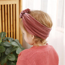Load image into Gallery viewer, Gold Luxury Hairbands Newborn Baby Turban Infant Toddler Elastic Hair Bands Baby Girl Hair Accessories For Kids