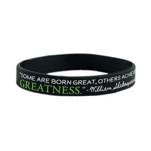 Load image into Gallery viewer, Dream Greatness Believe Motivation Silicone Rubber Bracelets Perfect Gift For Men And Women Cool Style
