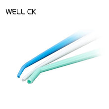 Load image into Gallery viewer, 25pcs Dentistry Suction Tube 1/4" 1/8'' 1/16''  Odontologia Plastic Curved Tips Surgical Aspirator Dental Saliva Ejector Tips