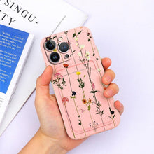 Load image into Gallery viewer, Charming Silicone Soft Anti-Scratch Cases For iPhone 13 Pro Max Case Silicone Wallet Card Holder Cover For iPhone 13 Mini 13ProMax 13Pro Flower Butterfly Beautiful Design Card Holder iPhone Case