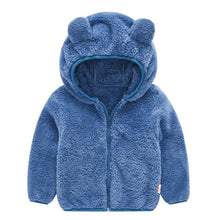 Load image into Gallery viewer, Modern Winter Fleece Children's Sweater Boys and Girls Hoodie Jacket Warm Baby Coat With Bear Ears