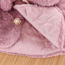 Load image into Gallery viewer, New Luxury Baby Warm Cute Princess Fur Cloak Jacket For Baby Girls In Elegant Winter Design