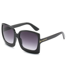 Load image into Gallery viewer, Fashion Oversized Women Square Big Frame Graduent Woman and Lady Sunglasses Brand Designer with UV400 Protection gafas de sol mujer