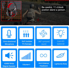 Load image into Gallery viewer, QearFun New Pink Headphones for PC Girls Gaming Wired Headset with Microphone Gamer for PS4 Windows XP/7/8/10 Laptop Phone