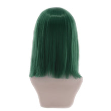 Load image into Gallery viewer, Synthetic Hair Short Wig With Bangs Cosplay Wigs For Women Straight Bob Wig Korean Pink Red Brown Blue Green White Purple Grey