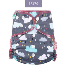 Load image into Gallery viewer, Baby Cloth Diaper Reusable Heavy Wetter Hybrid Waterproof Bamboo Washable Baby Nappy Diapers For Girls and Boys Baby
