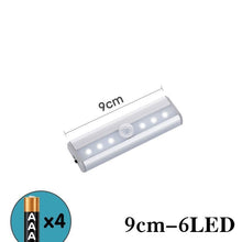 Load image into Gallery viewer, LED Night Light Motion Sensor Wireless USB Rechargeable Night lamp For Kitchen Cabinet Wardrobe Wall Lamp Mobile Lamp With Sensors