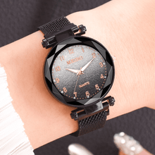 Load image into Gallery viewer, Women Magnet Buckle Gradient Color Watches Luxury Ladies Fashion Female Wristwatches For Gift Clock For Women and Girls