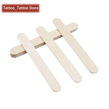 Load image into Gallery viewer, 50pc 100pcs/lot Disposable Wooden Waxing Wax Tongue Depressors Sterilized Individually Paper Packing Tattoo Accessories Supplies