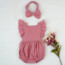 Load image into Gallery viewer, Newborn Bodysuits Baby Clothes Summer Bodysuit Cotton One-Piece Jumpsuit Soft In elegant Modern Style