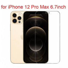 Load image into Gallery viewer, 10 Pieces Tempered Glass For iPhone 11 Pro Max 6 6s 7 8 Plus 5 5s SE 2020 Screen Protector Film For iPhone 12 Pro X XS Max XR 4s Shatterproof Tempered Glass for iPhone