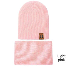 Load image into Gallery viewer, Modern Baby Set Hat Cap and Scrif And Snood Warm Hat Scarf Caps Scarves Knit Hats For Kids