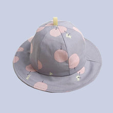 Load image into Gallery viewer, Lovely Baby Hat Soft Cotton Bucket Hat For Baby Boys and Girls Cartoon Bear Star Prints Cap Kids Fishing Hat