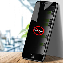 Load image into Gallery viewer, Anti-spy Screen Protector For iPhone 14 13 12 11 XS MAX XR Full Cover Private Glass For iPhone 7 8 PLUS Protective Film Anti Spy Full Coverage Case Friendly Tempered Glass Screen Protector for iPhone
